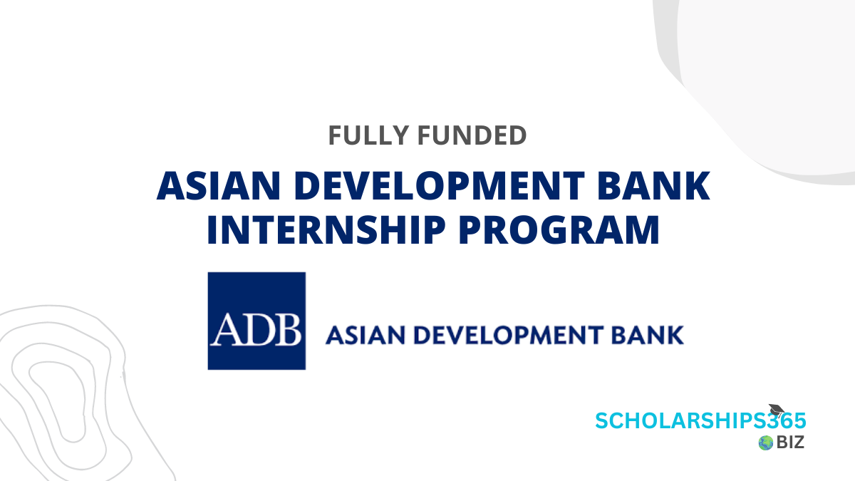 Asian Development Bank Internship Program 2024 (Fully Funded)