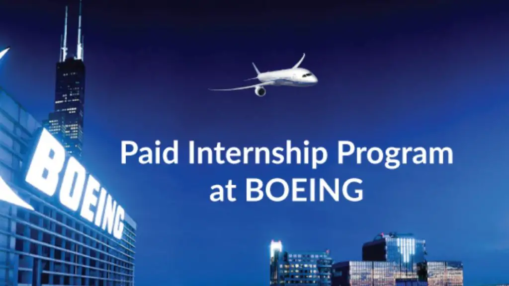 Boeing Summer Internships 2023 (Fully Funded)