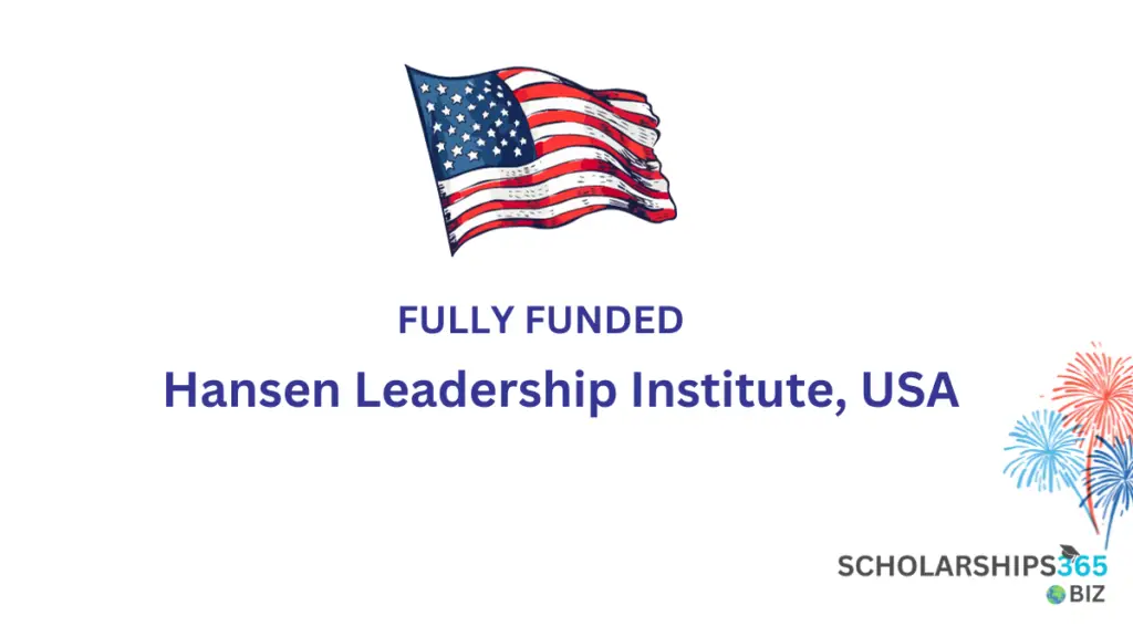 Hansen Leadership Institute, USA (Fully Funded)