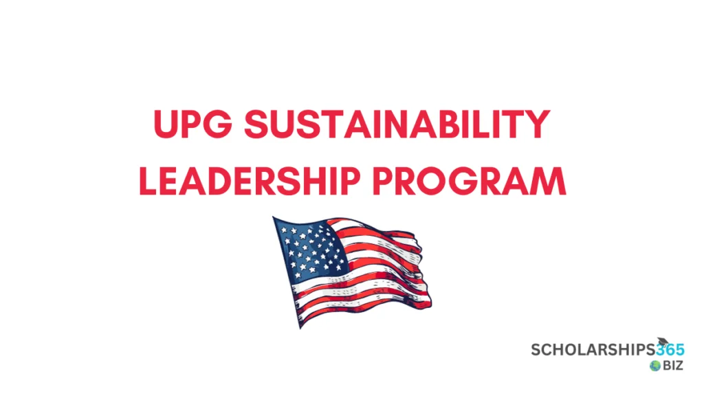 UPG Sustainability Leadership Program