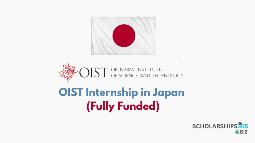 OIST Internship in Japan (Fully Funded)