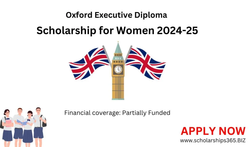 Oxford Executive Diploma Scholarship for Women 2024-25 in UK