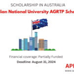 Australian National University AGRTP Scholarship