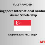 Singapore International Graduate Award Scholarship