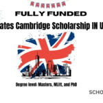 Gates Cambridge Scholarship | in UK | Fully Funded