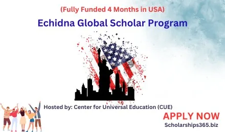 Echidna Global Scholar Program (Fully Funded 4 Months in USA)