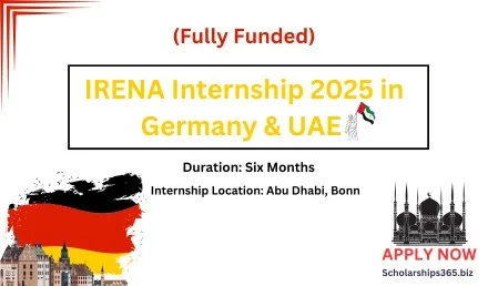 IRENA Internship 2025 in Germany & UAE (Fully Funded)