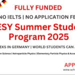 DESY Summer Student Program 2025 in Germany | Funded