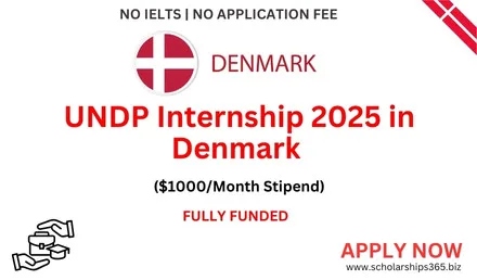 UNDP Internship 2025 in Denmark ($1000/Month Stipend)