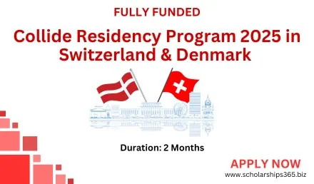 Collide Residency Program 2025 in Switzerland & Denmark (Fully Funded)