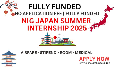 NIG Summer Internship 2025 in Japan (Fully Funded)