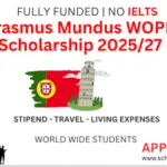 Erasmus Mundus WOPP Scholarship 2025/27 (Fully Funded)