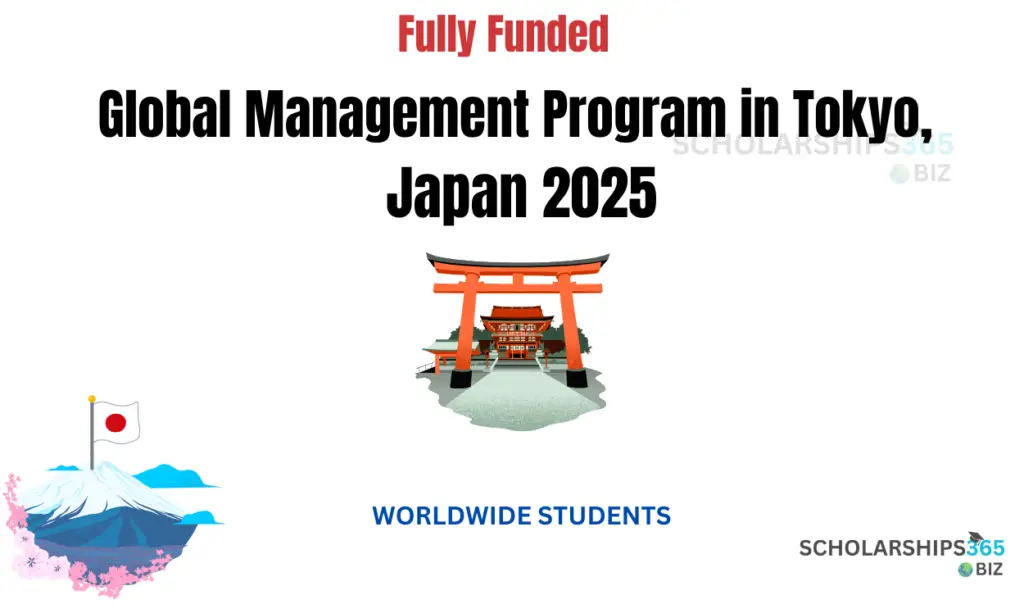 Global Management Program in Tokyo, Japan 2025 (Fully Funded)