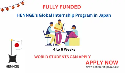 HENNGE’s Global Internship Program in Japan (Fully Funded)