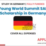 One Young World Summit SANDOZ Scholarship in Germany (Fully Funded)