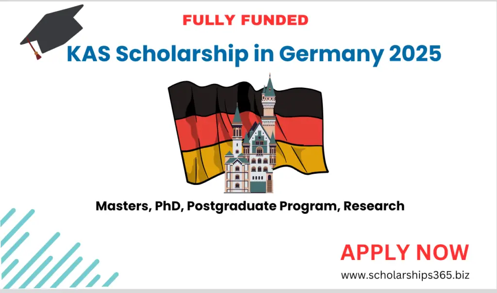 KAS Scholarship in Germany 2025 (Fully Funded)