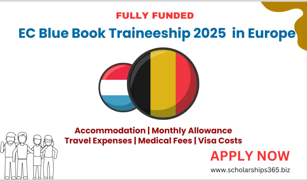 EC Blue Book Traineeship 2025 (Fully Funded) in Europe