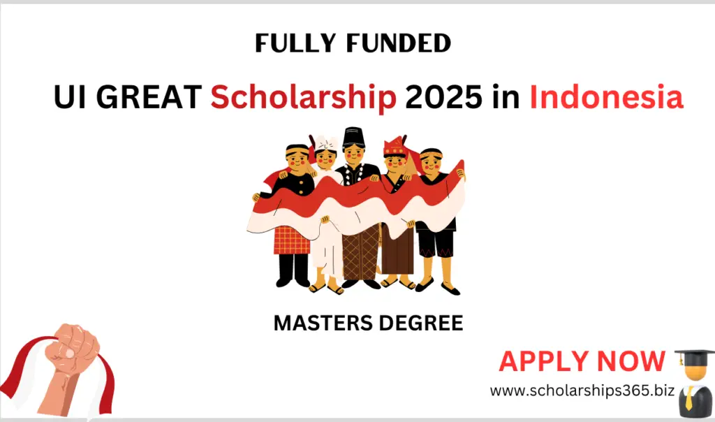 UI GREAT Scholarship 2025 in Indonesia (Fully Funded)