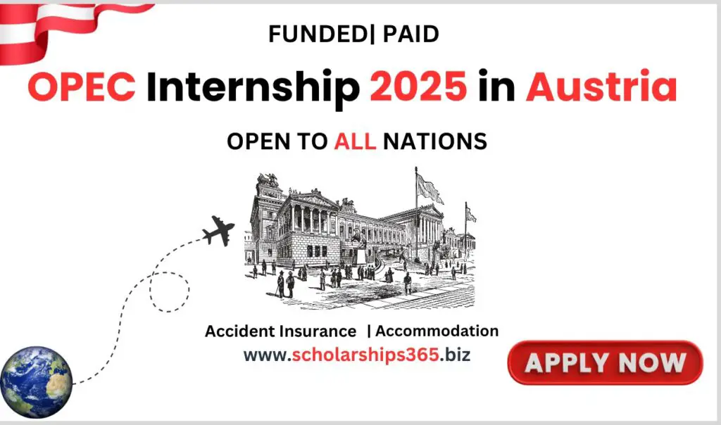 OPEC Internship 2025 in Austria (Funded and Paid)