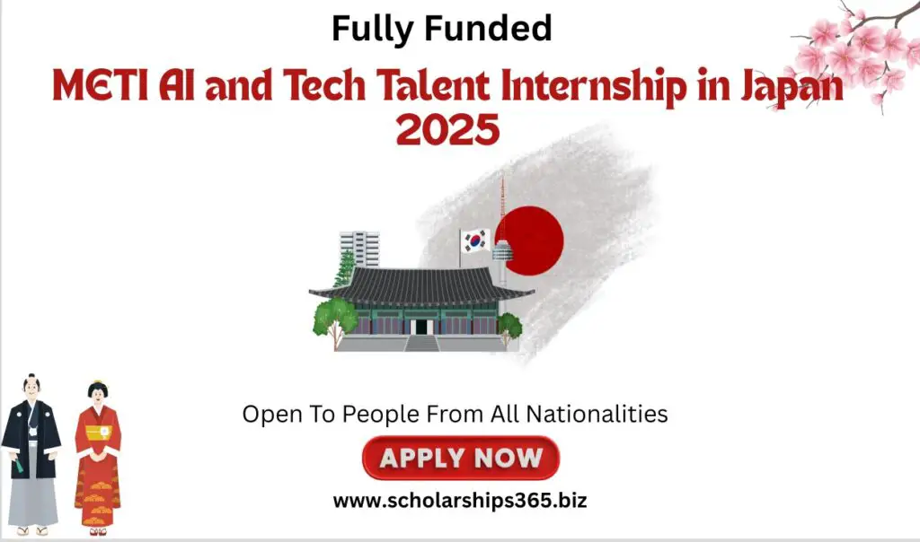 METI AI and Tech Talent Internship in Japan 2025 (Fully Funded)