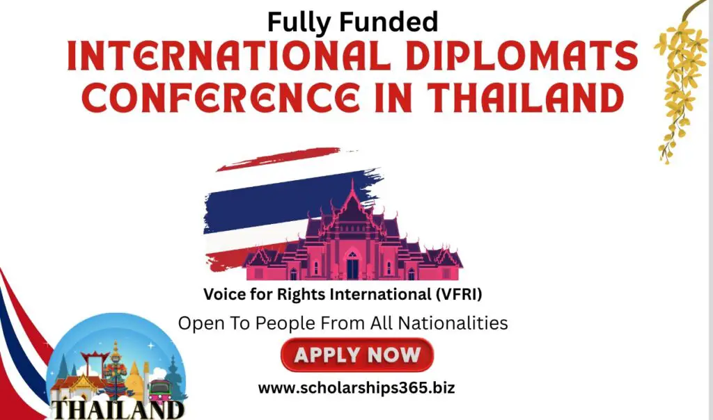 International Diplomats Conference in Thailand (Fully Funded)