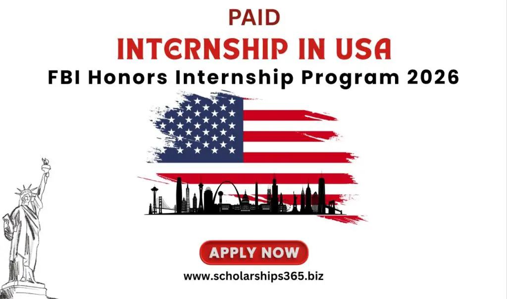 FBI Honors Internship Program 2026 (Paid Internship in USA)