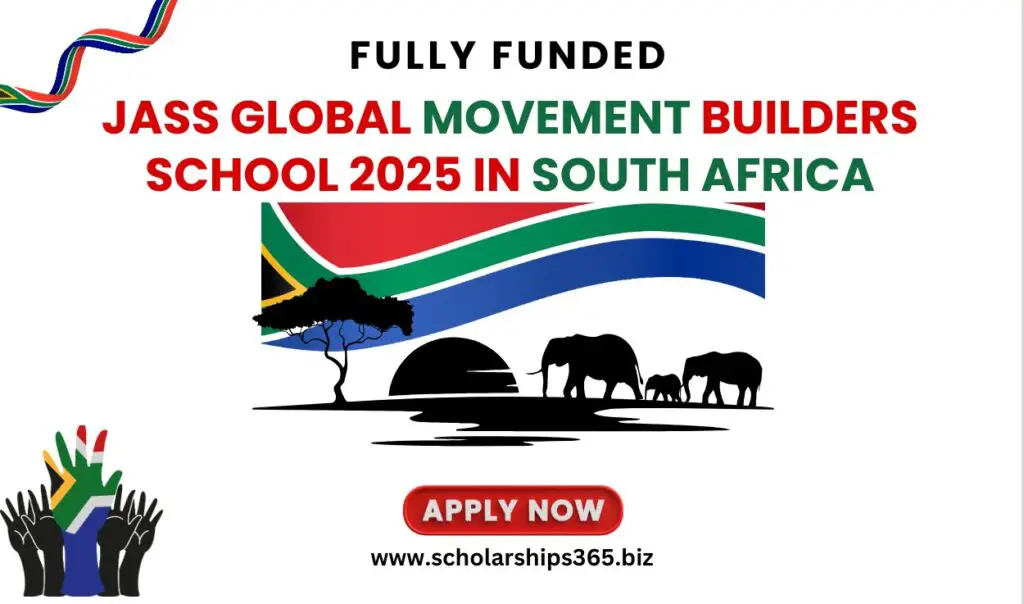 JASS Global Movement Builders School 2025 in South Africa (Fully Funded)