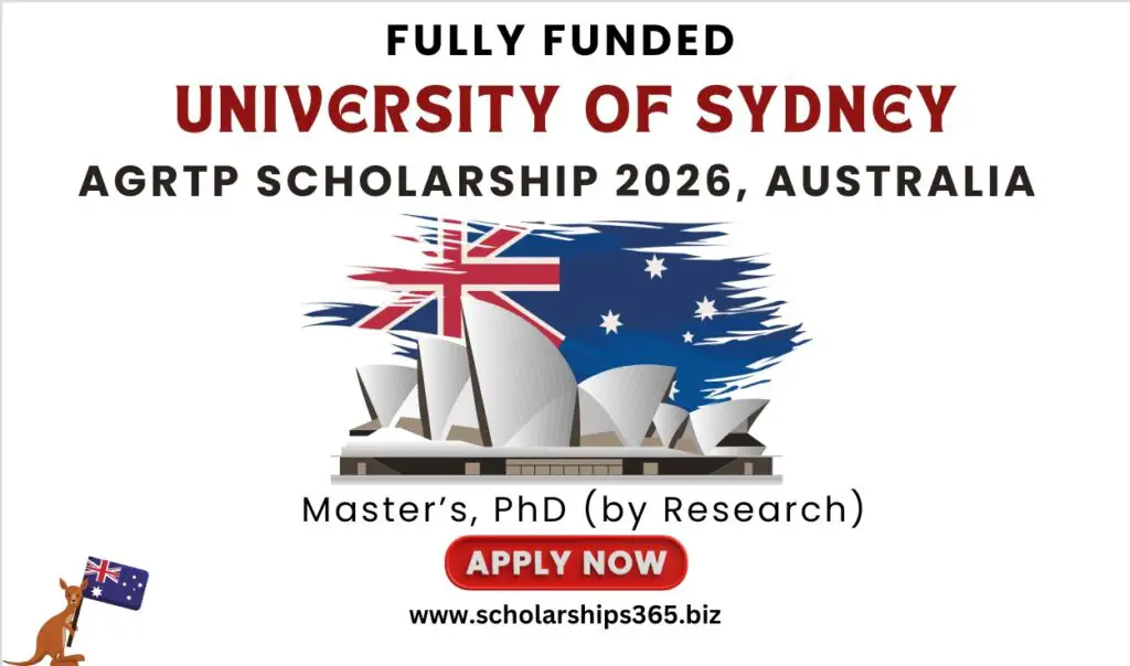 University of Sydney Scholarship Australia (Fully Funded)