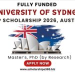 University of Sydney Scholarship Australia (Fully Funded)