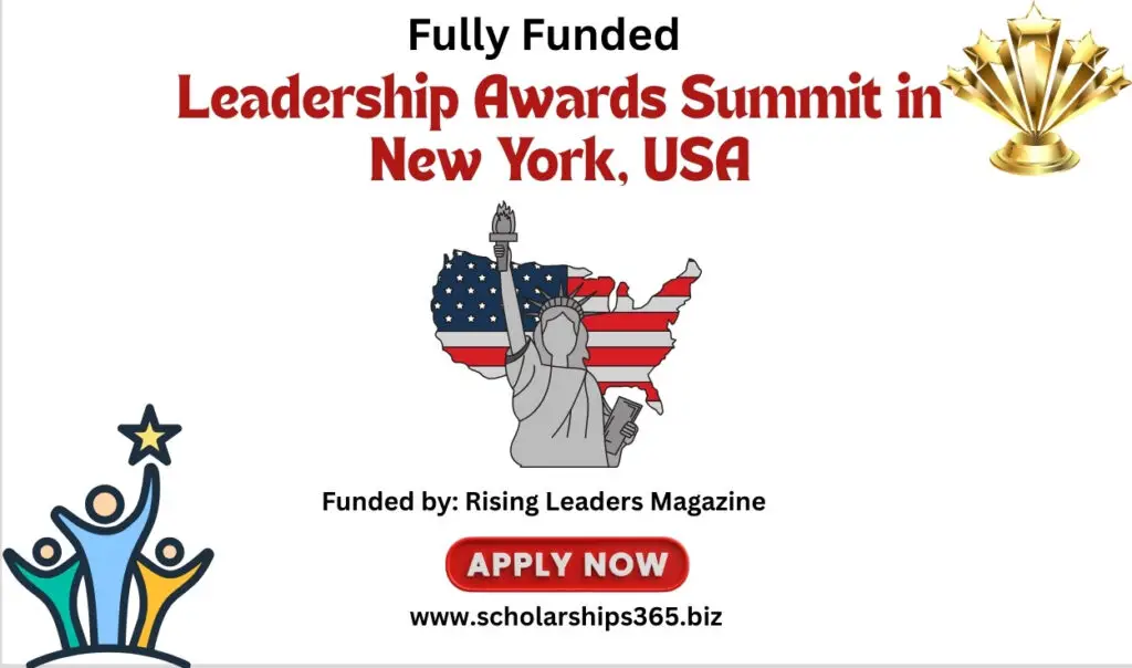 Leadership Awards Summit in New York, USA (Fully Funded)