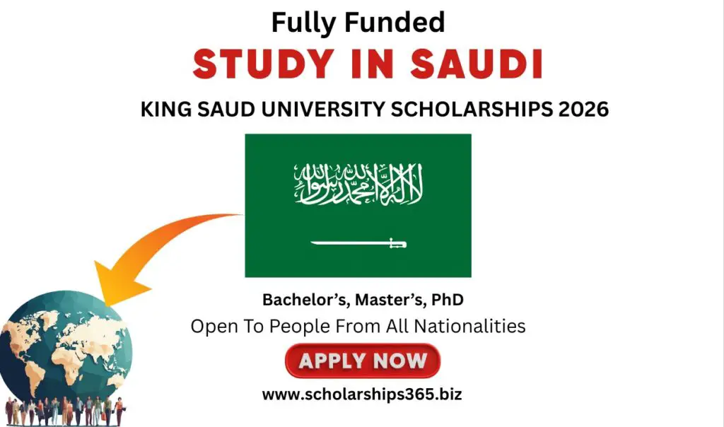 King Saud University Scholarships Study 2026 (Fully Funded)