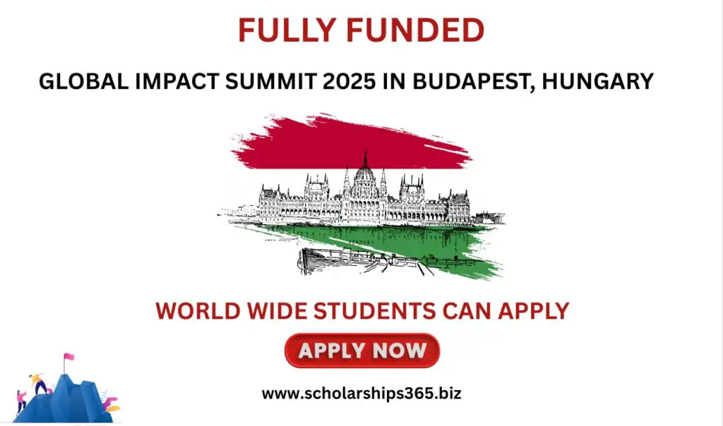 Global Impact Summit 2025 in Budapest, Hungary (Fully Funded)