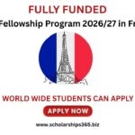 FIAS Fellowship Program 2026/27 in France (Fully Funded)