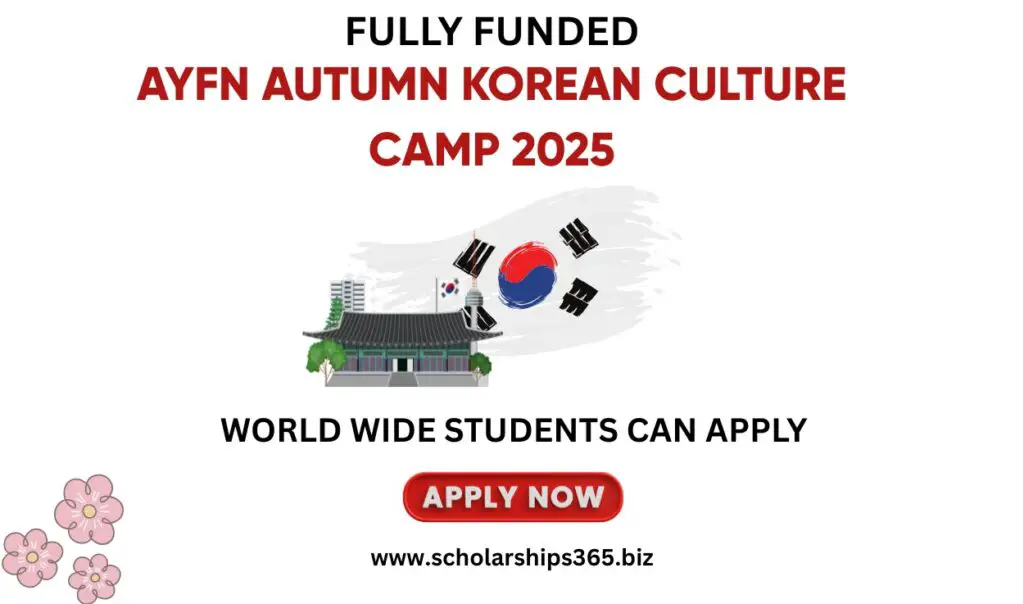 AYFN Autumn Korean Culture Camp 2025 (Fully Funded)