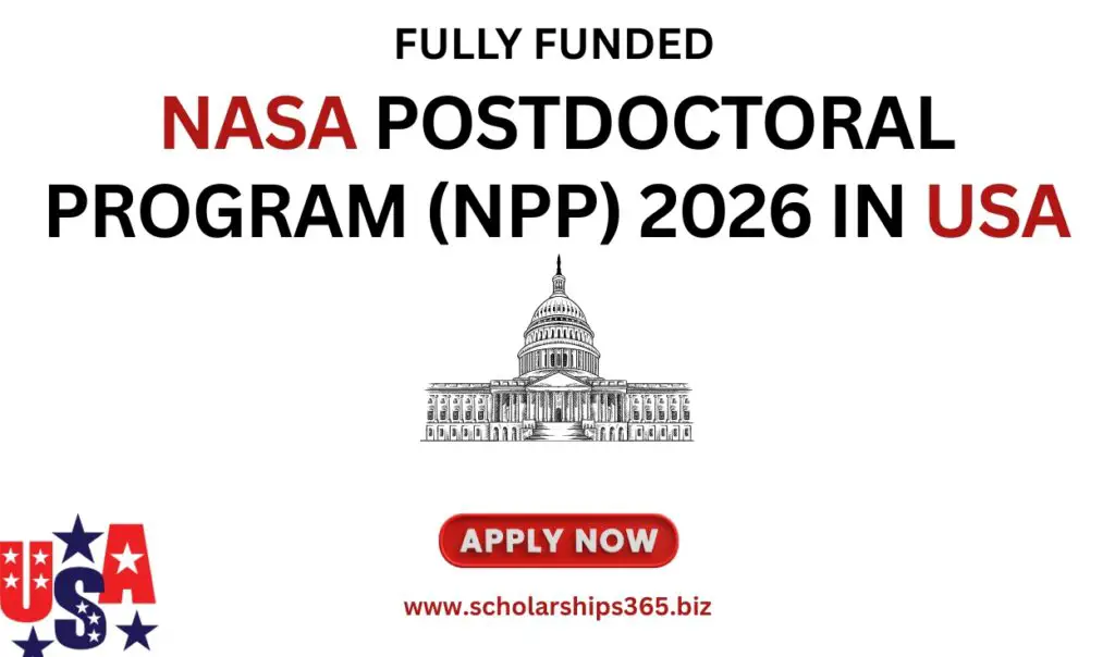 NASA Postdoctoral Program (NPP) 2026 in USA (Fully Funded)