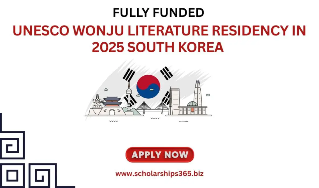 UNESCO Wonju Literature Residency in South Korea (APPLY NOW)