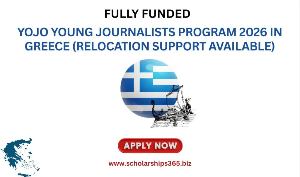 YOJO Young Journalists Program in Greece (Relocation Support Available)
