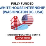 The White House Internship 2026 (Washington DC, USA)