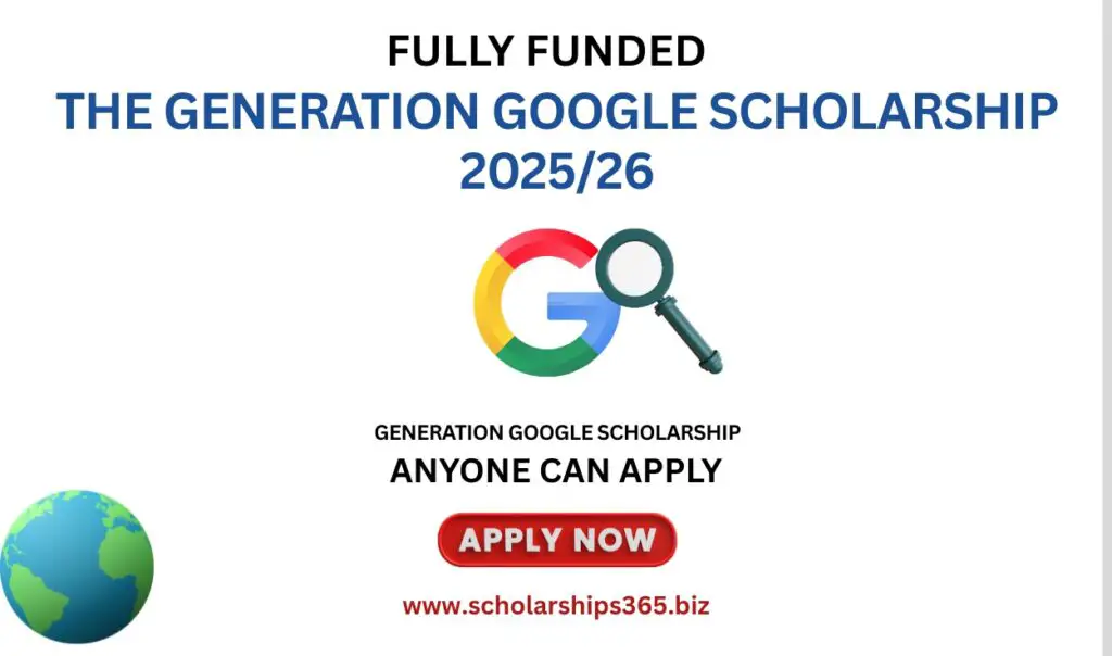 The Generation Google Scholarship 2025/26