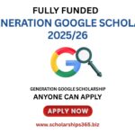 The Generation Google Scholarship 2025/26