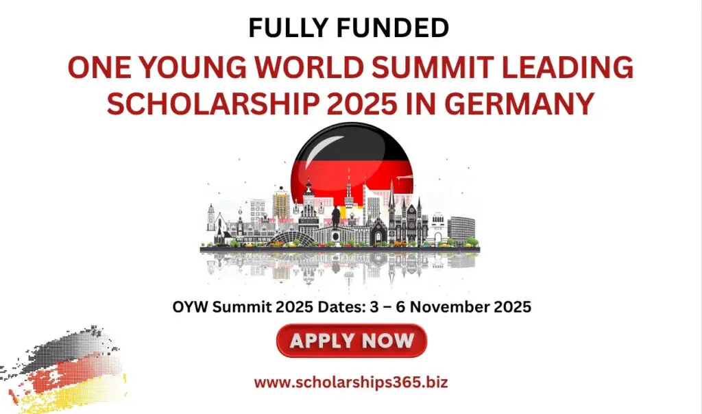 One Young World Summit Leading Scholarship 2025 in Germany (Fully Funded)