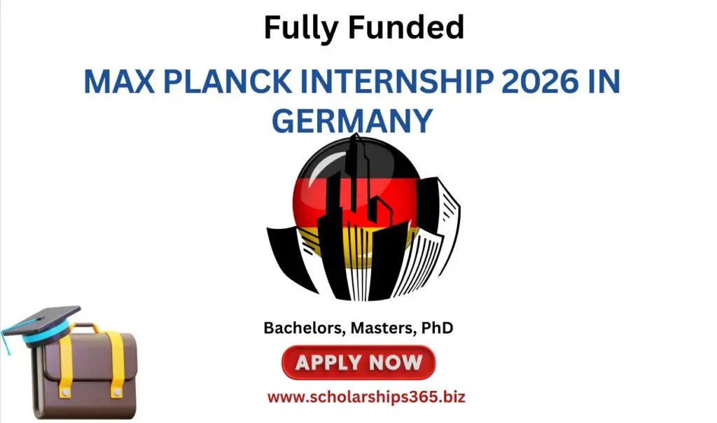 (Fully Funded) Max Planck Internship 2026 in Germany
