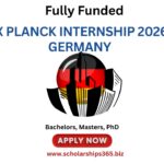 (Fully Funded) Max Planck Internship 2026 in Germany
