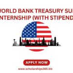 USA World Bank Treasury Summer Internship (With Stipend)