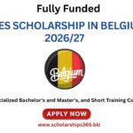 (Fully Funded) ARES Scholarship in Belgium 2026/27