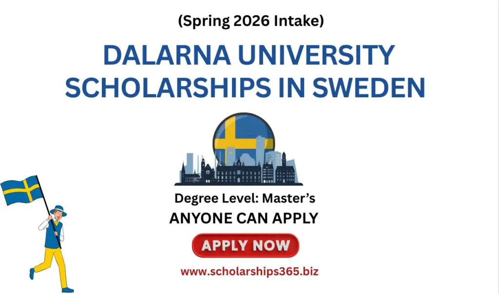 (Spring 2026 Intake) Dalarna University Scholarships in Sweden
