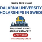 (Spring 2026 Intake) Dalarna University Scholarships in Sweden