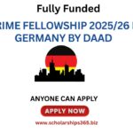 (Fully Funded) PRIME Fellowship 2025/26 in Germany by DAAD