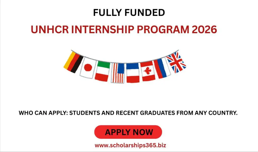 UNHCR Internship Program 2026 (Fully Funded)