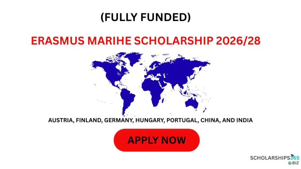 (Fully Funded) Erasmus MARIHE Scholarship 2026/28